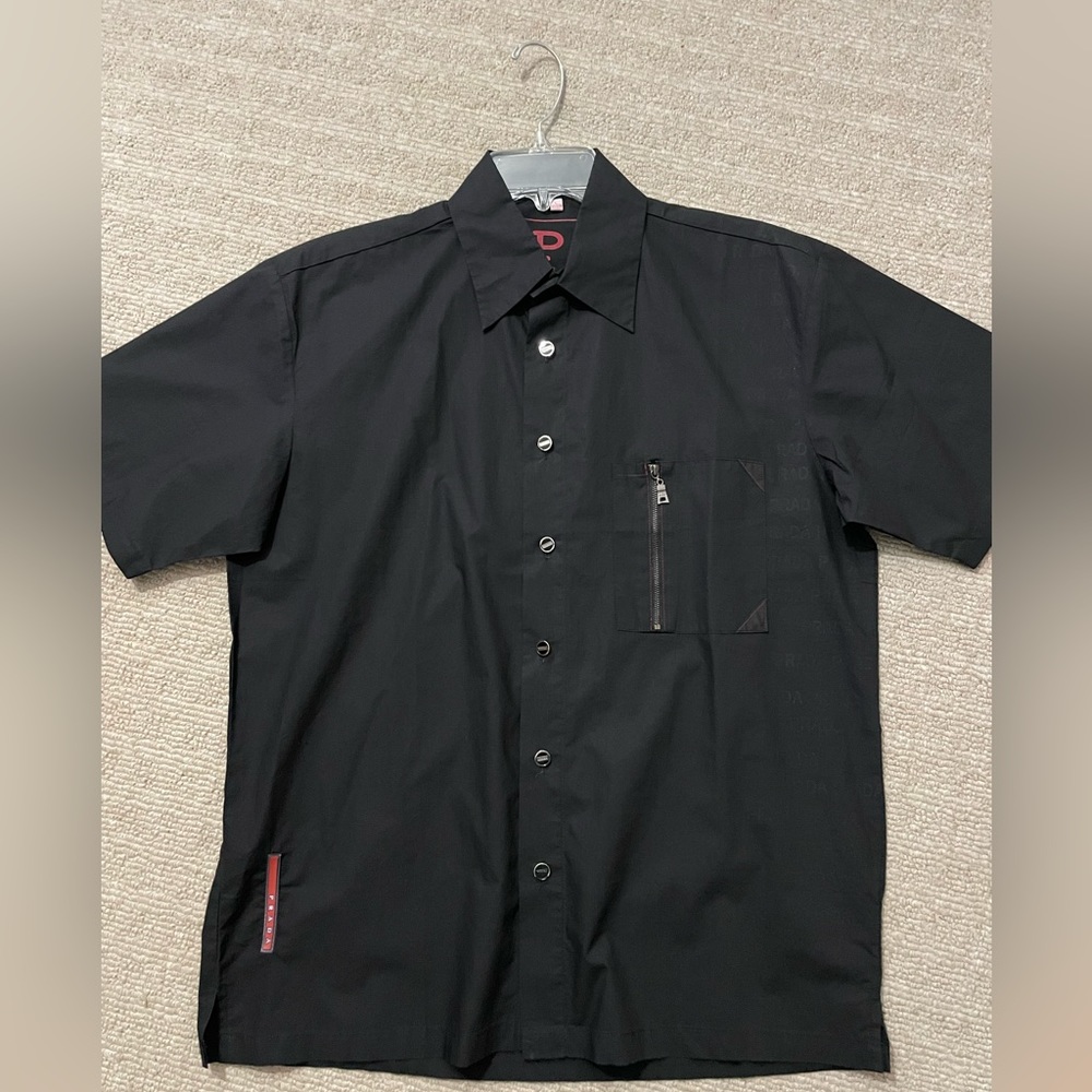 Prada men's button down shirt